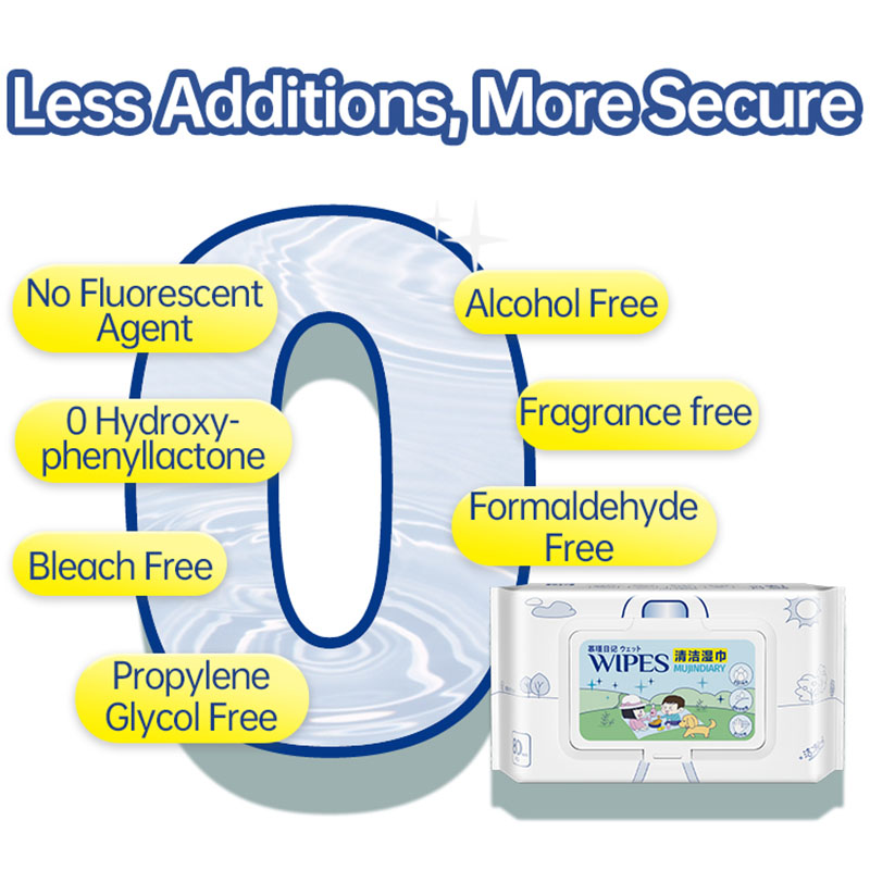 Travel - Sensitive Hand and Face Wipes Unscented Baby Wet Wipes