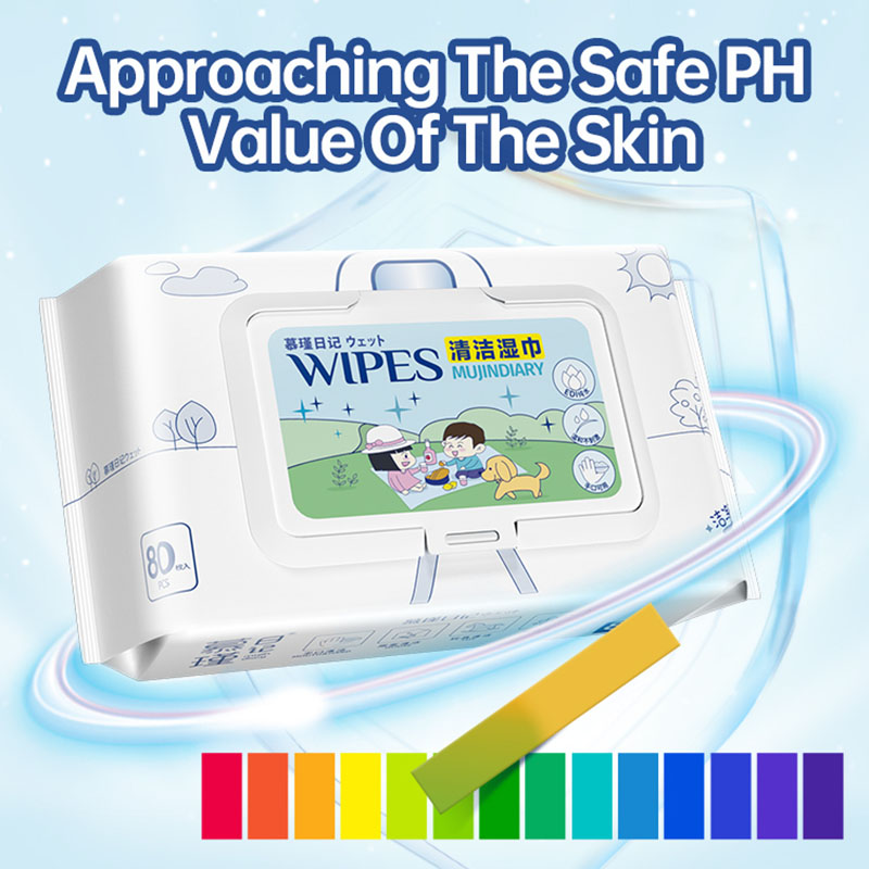 Travel - Sensitive Hand and Face Wipes Unscented Baby Wet Wipes