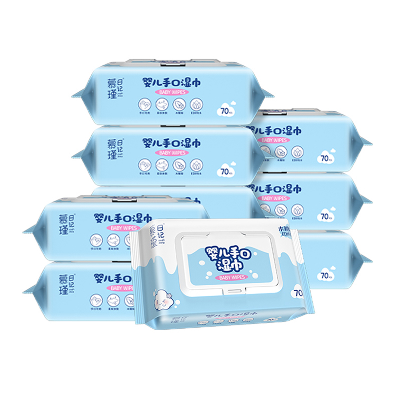 Gentle on Skin Gentle Mild and Non-Irritating Baby Cleaning Wipes