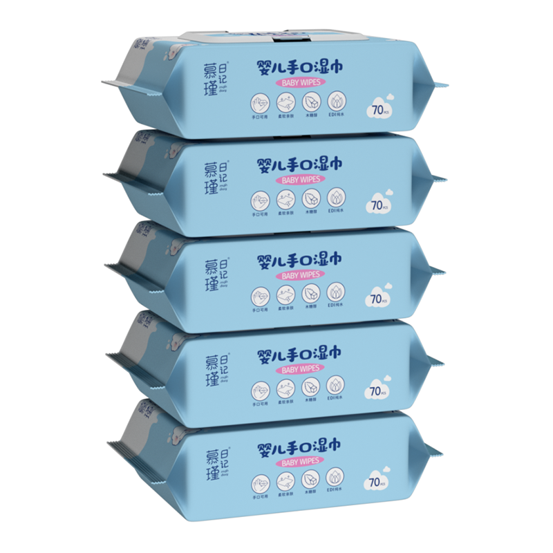 Gentle on Skin Gentle Mild and Non-Irritating Baby Cleaning Wipes