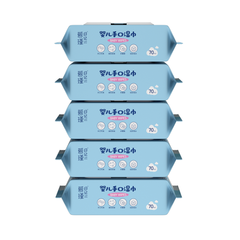 Gentle on Skin Gentle Mild and Non-Irritating Baby Cleaning Wipes