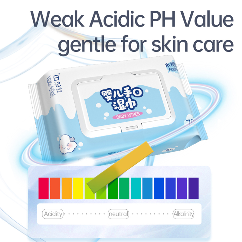 Gentle on Skin Gentle Mild and Non-Irritating Baby Cleaning Wipes