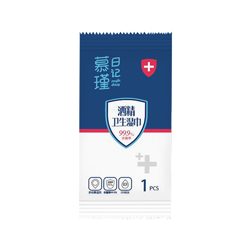 99.9% Germ-Killing Efficacy Premium Individually Wrapped Sanitizing Alcohol Wet Wipes