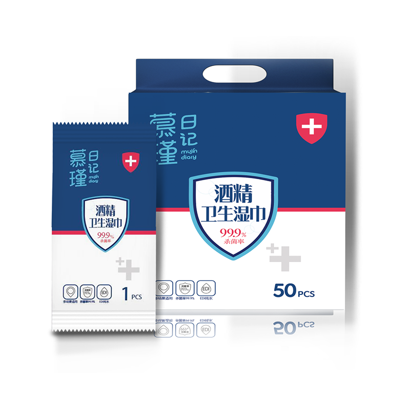 99.9% Germ-Killing Efficacy Premium Individually Wrapped Sanitizing Alcohol Wet Wipes