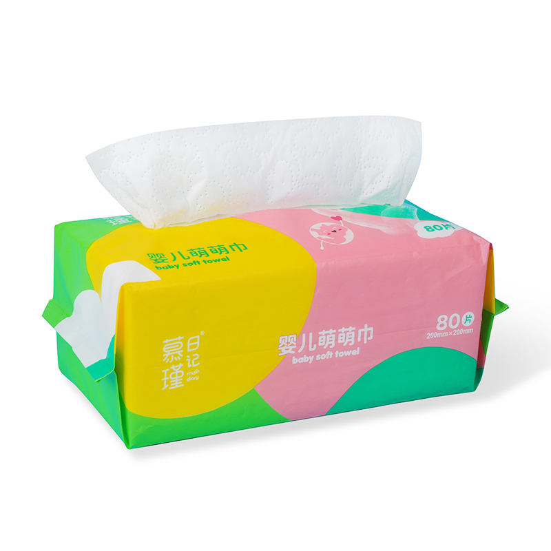 Gentle Care MPM super soft dry wipes Dual-Layered Soft Cloths for Kids