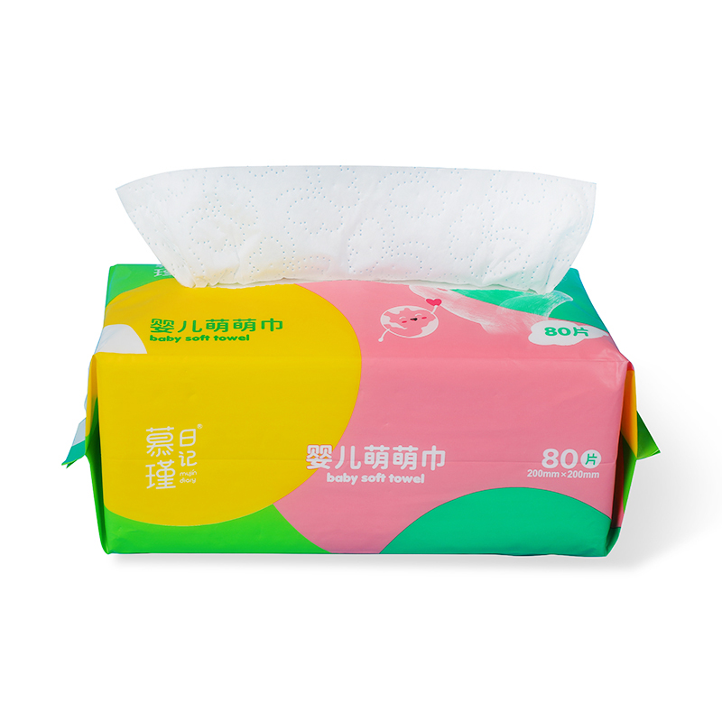 Gentle Care MPM super soft dry wipes Dual-Layered Soft Cloths for Kids