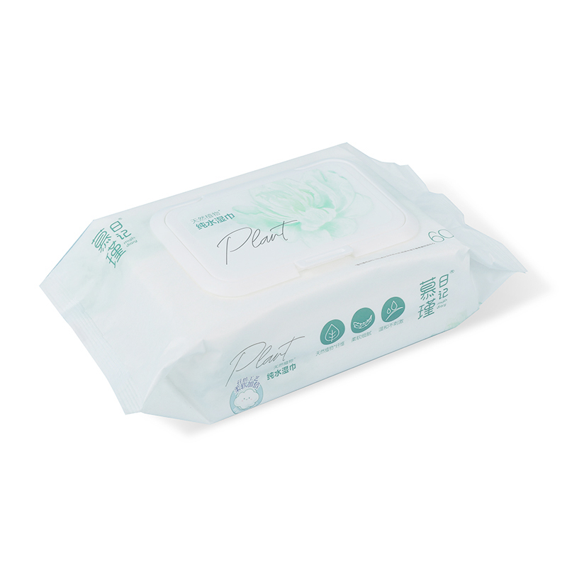 60-Count Pack Silky Soft Biodegradable MPM Eco-Friendly Water Wipes