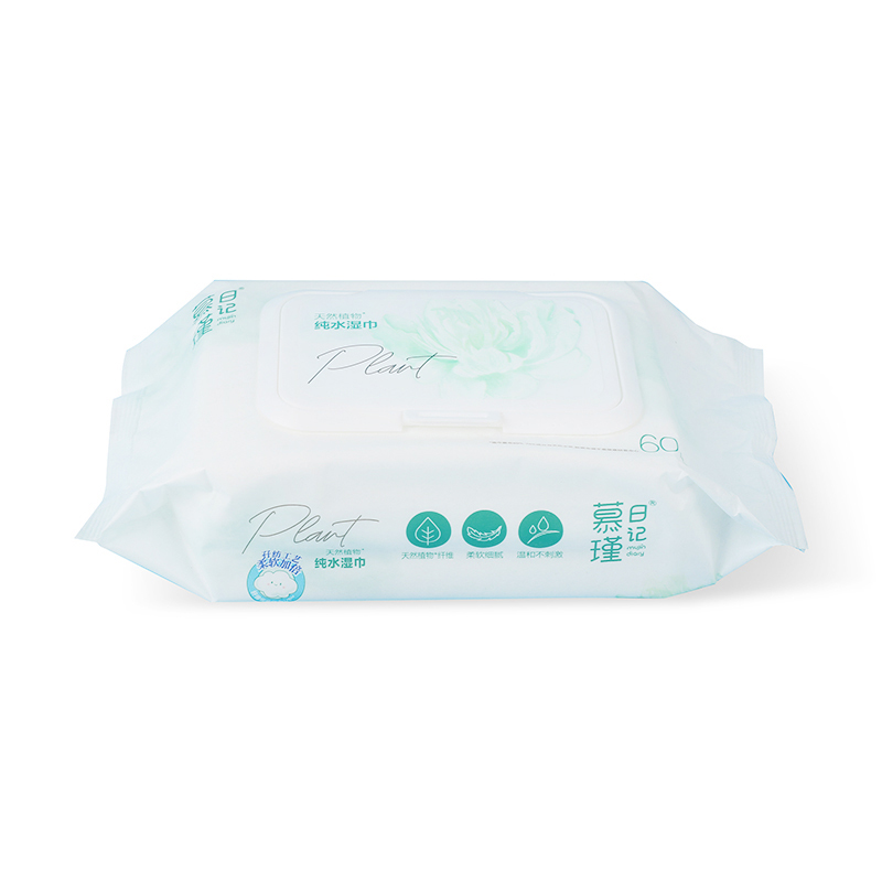 60-Count Pack Silky Soft Biodegradable MPM Eco-Friendly Water Wipes