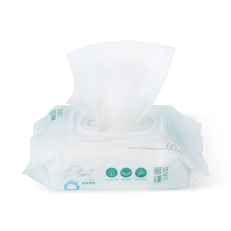 60-Count Pack Silky Soft Biodegradable MPM Eco-Friendly Water Wipes