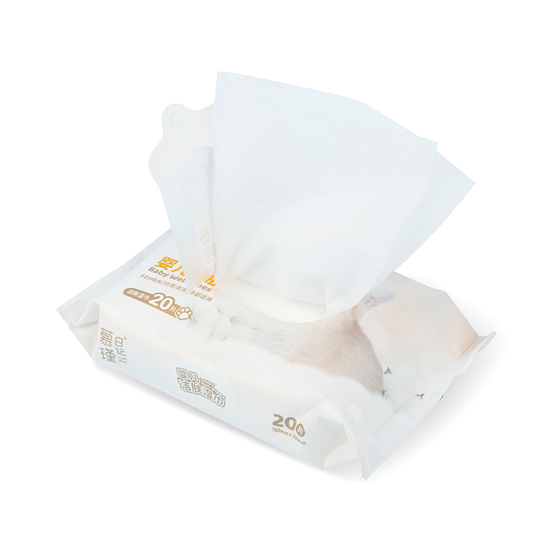 20 Wipes On-The-Go Mini Hypoallergenic Cleaning Baby Wipes