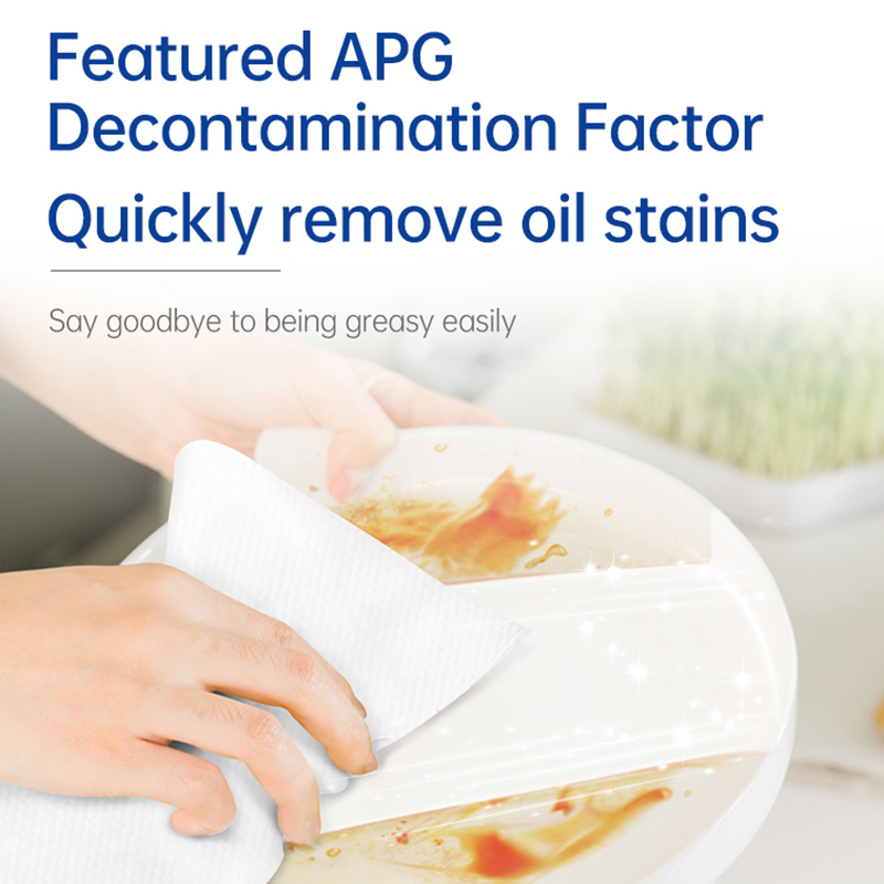 Fresh Lemon Scent APG Degreasing Factor kitchen cleaning wipes