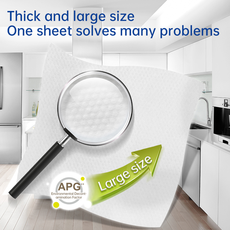 Fresh Lemon Scent APG Degreasing Factor kitchen cleaning wipes