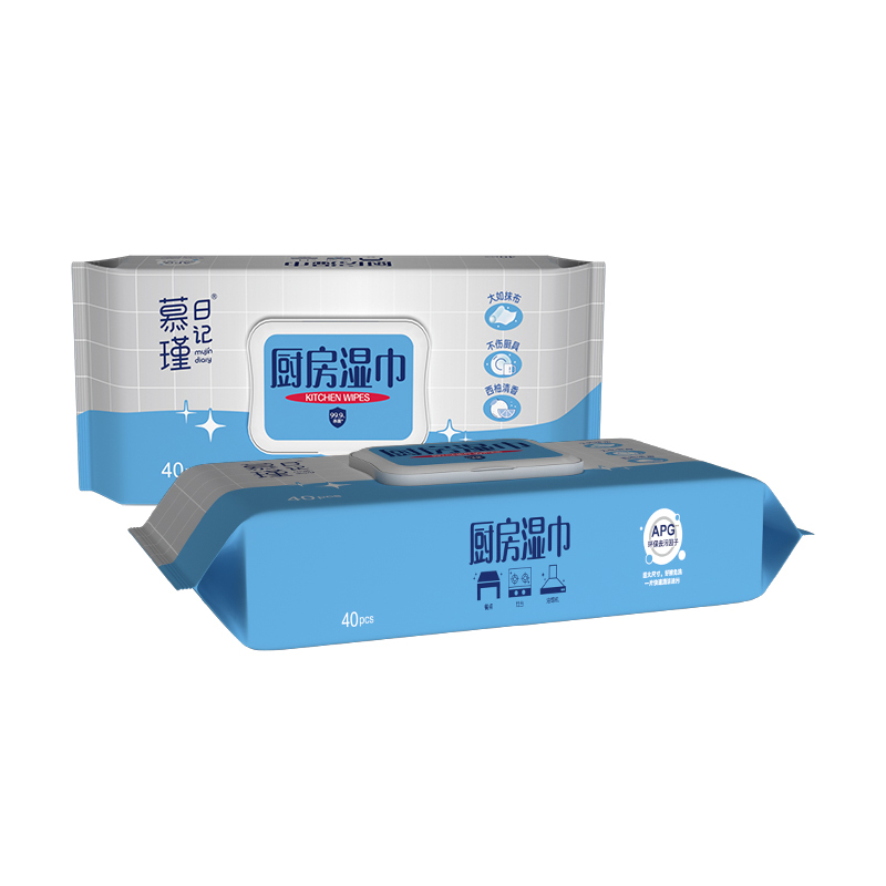 Tackle Grease Dirt Dust Multi-Purpose Cleaning Wipes for Home