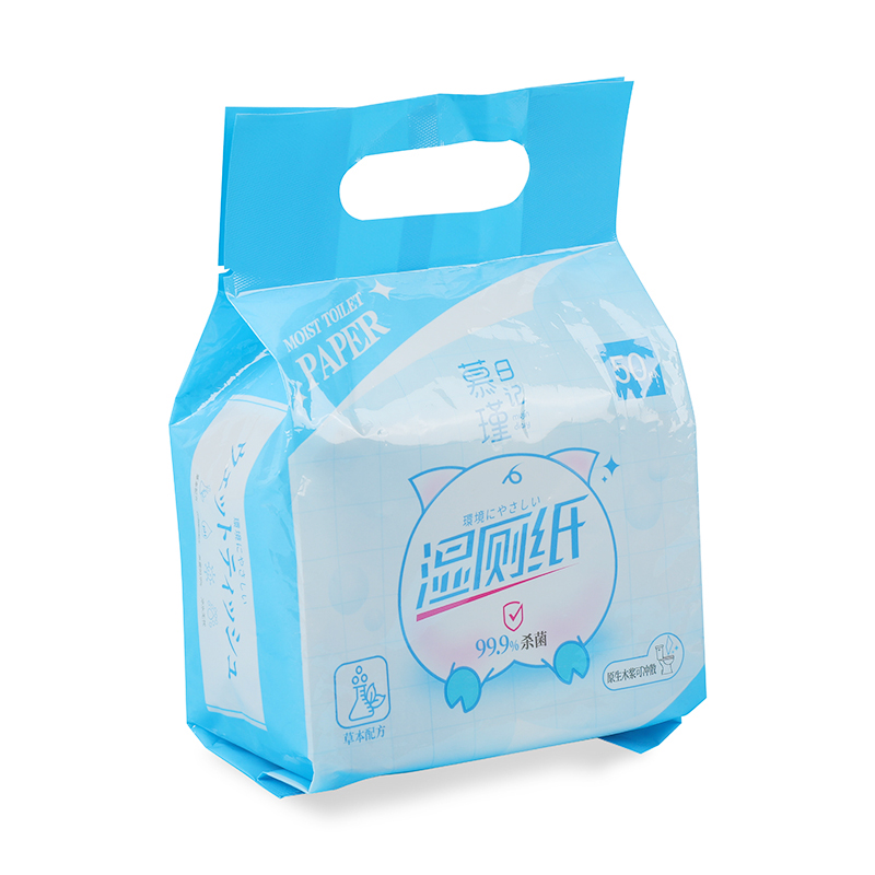 Botanicals & Aloe Single-Use Eco-Friendly Flushable Wet Wipes Safe for Septic Systems