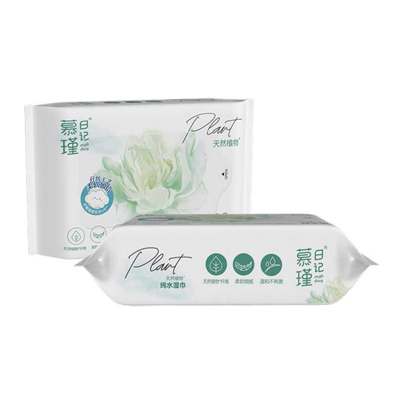 Biodegradable Thick MPM Eco-Friendly Water Wipes