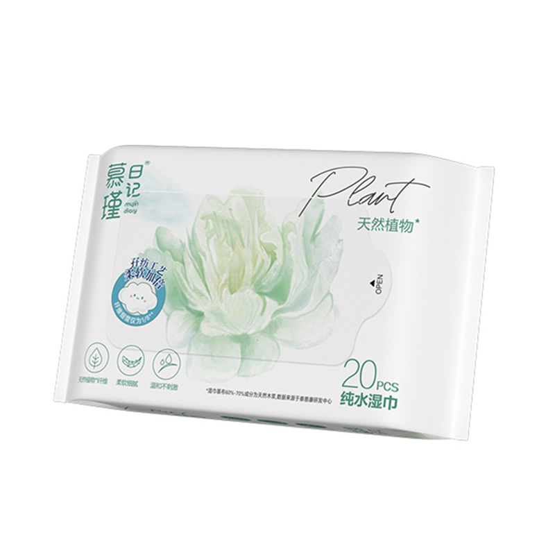 Biodegradable Thick MPM Eco-Friendly Water Wipes