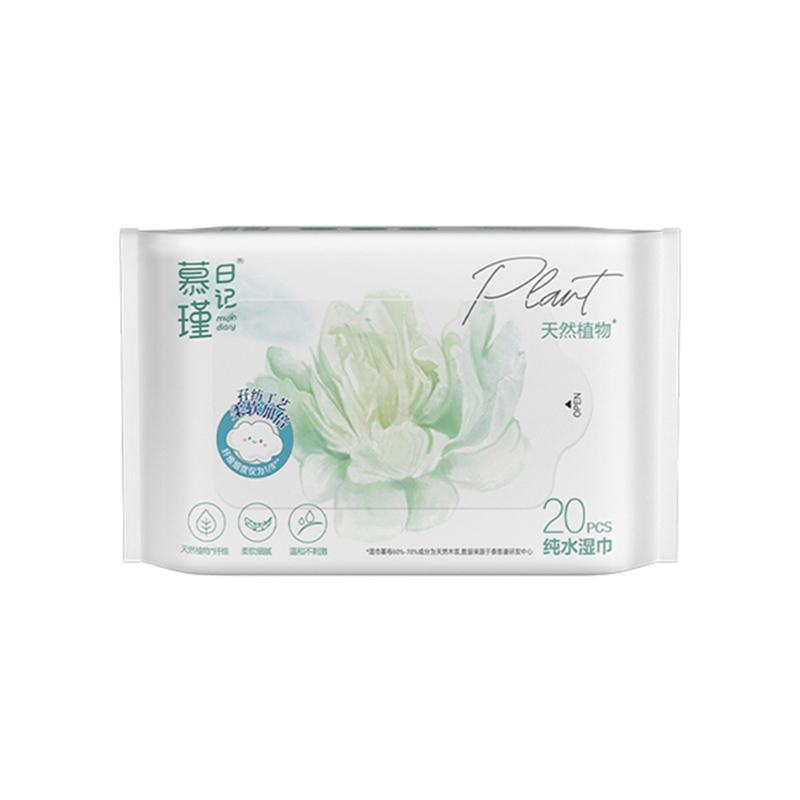 Biodegradable Thick MPM Eco-Friendly Water Wipes