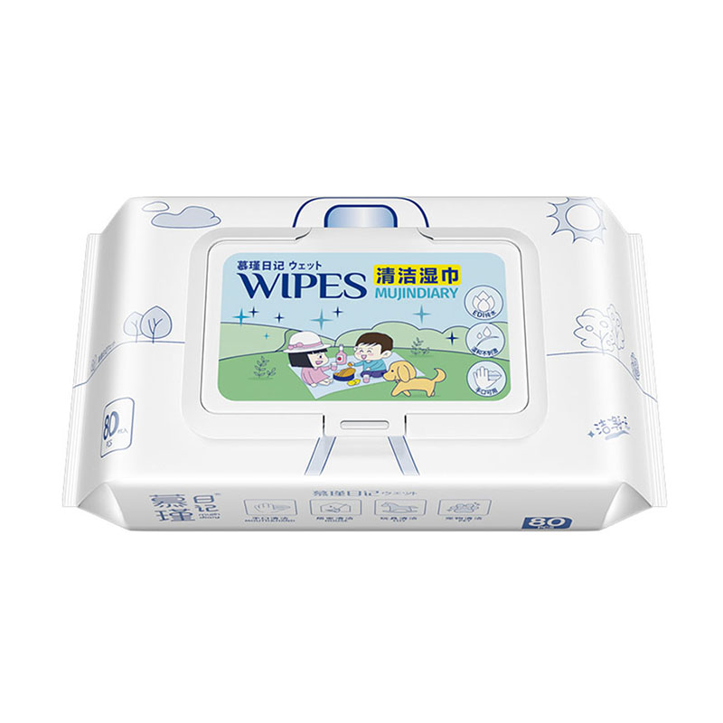 Travel - Sensitive Hand and Face Wipes Unscented Baby Wet Wipes