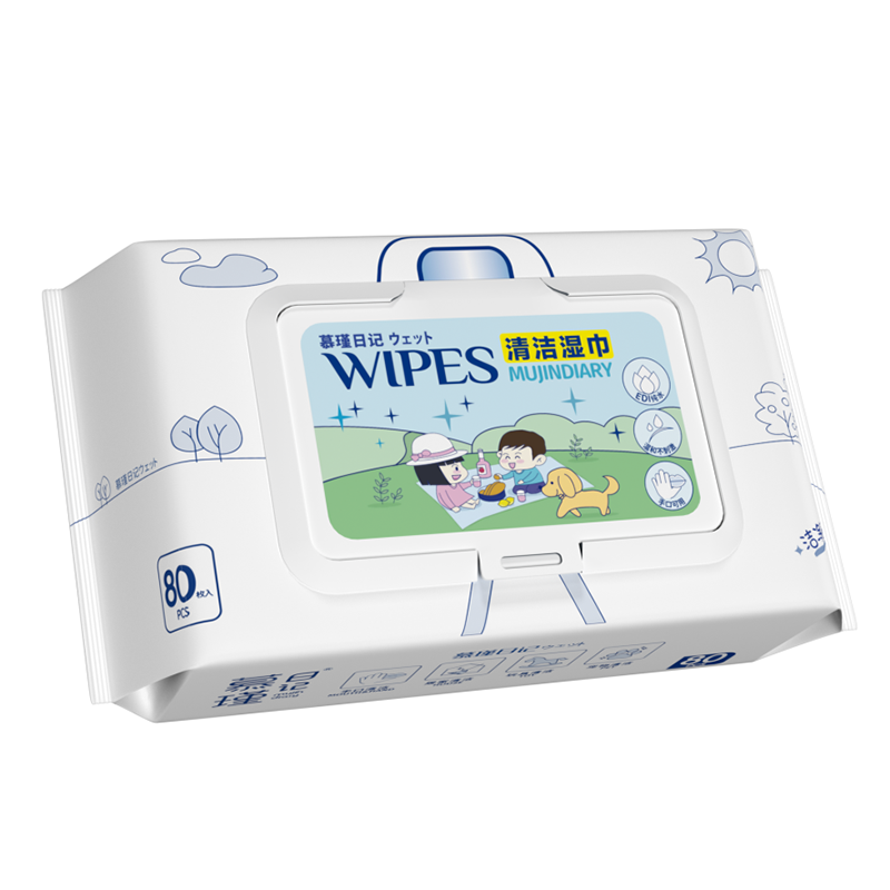 Travel - Sensitive Hand and Face Wipes Unscented Baby Wet Wipes
