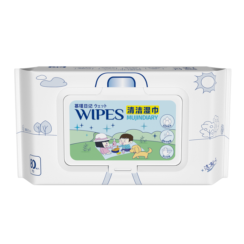 Travel - Sensitive Hand and Face Wipes Unscented Baby Wet Wipes