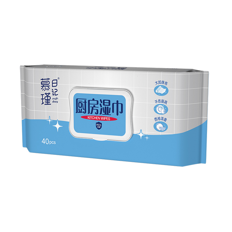 Tackle Grease Dirt Dust Multi-Purpose Cleaning Wipes for Home