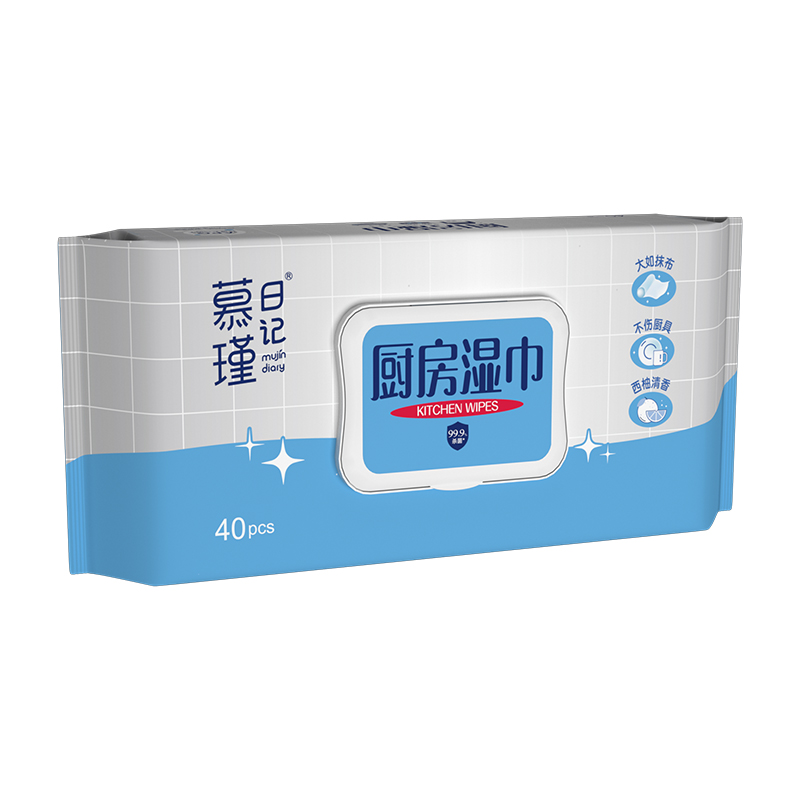 Tackle Grease Dirt Dust Multi-Purpose Cleaning Wipes for Home