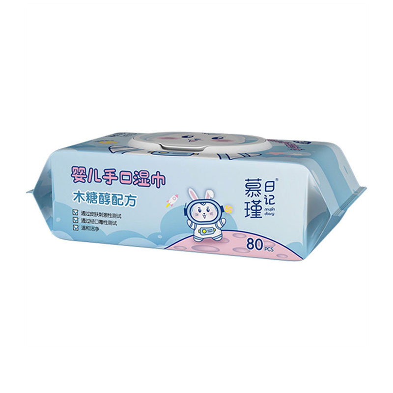20x15cm Chemical-Free Baby Wet Wipes for Toddlers and Infants' Diapers
