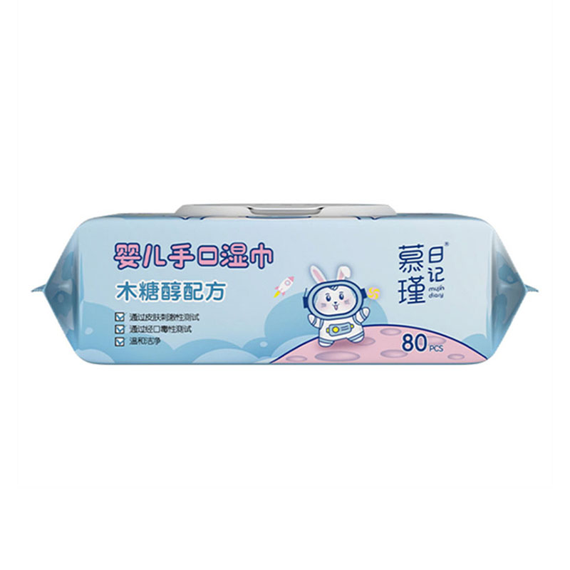 20x15cm Chemical-Free Baby Wet Wipes for Toddlers and Infants' Diapers
