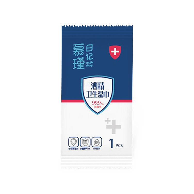 99.9% Germ-Killing Efficacy Premium Individually Wrapped Sanitizing Alcohol Wet Wipes