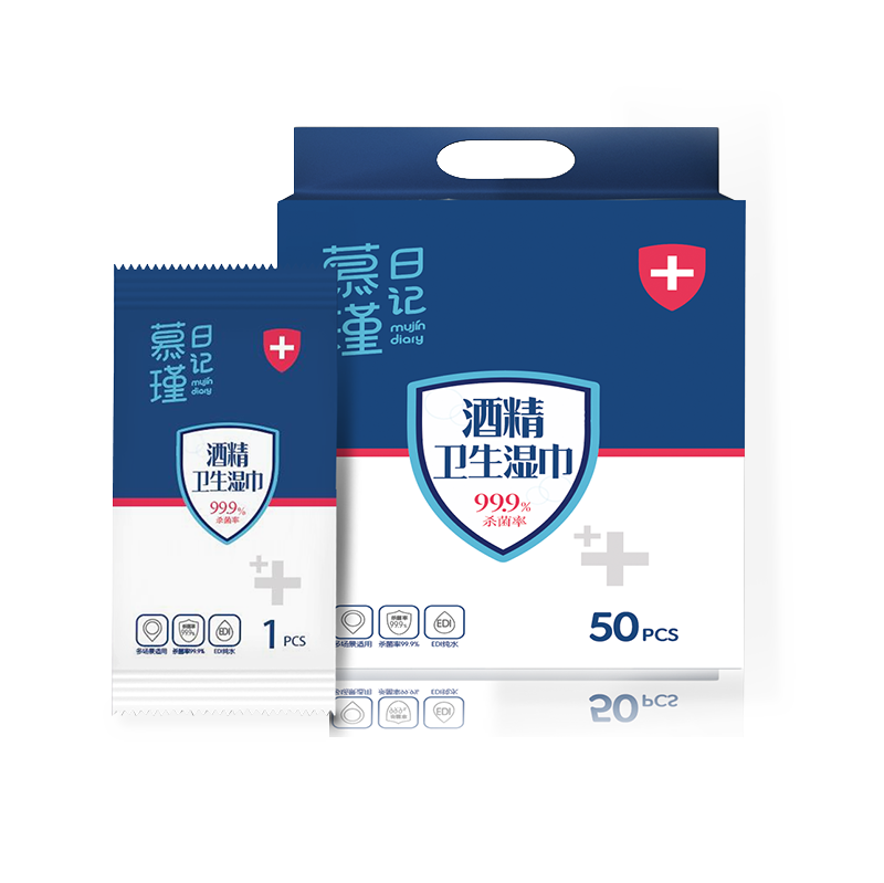 99.9% Germ-Killing Efficacy Premium Individually Wrapped Sanitizing Alcohol Wet Wipes