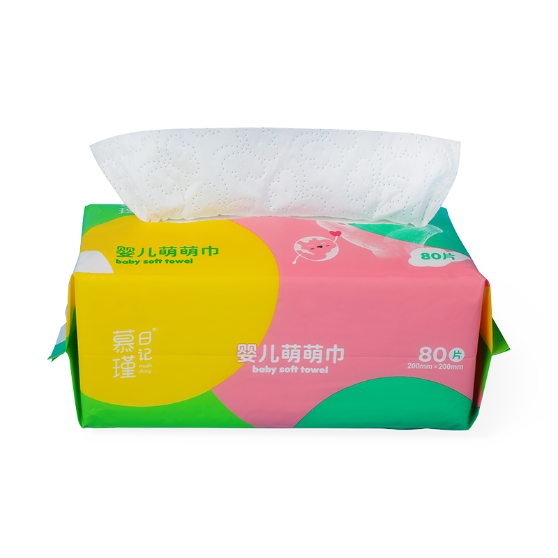 Gentle Care MPM super soft dry wipes Dual-Layered Soft Cloths for Kids