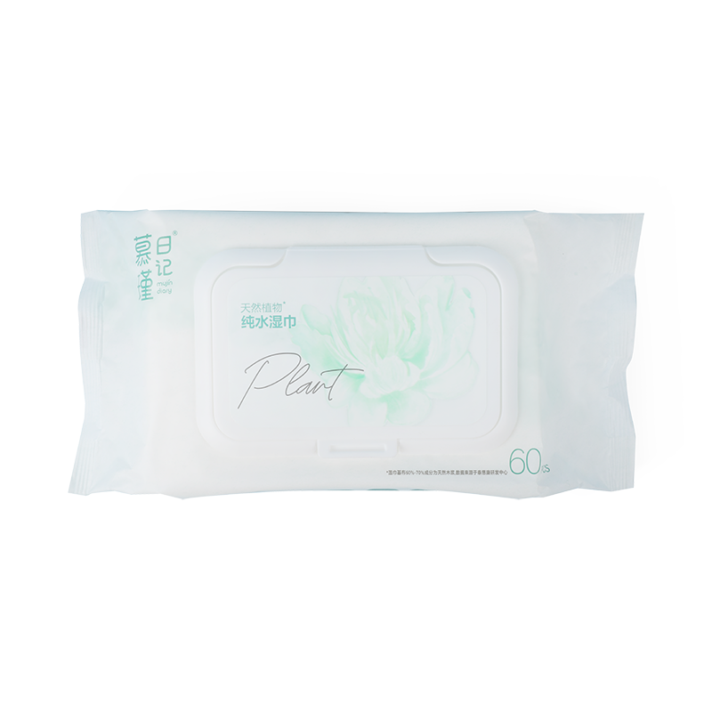 60-Count Pack Silky Soft Biodegradable MPM Eco-Friendly Water Wipes