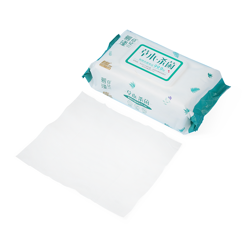 80 Count Sensitive Skin Wet Hand Wipes Infused with Aloe & Honeysuckle