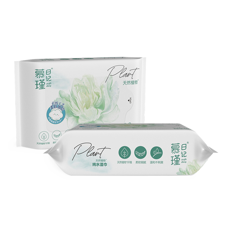 Biodegradable Thick MPM Eco-Friendly Water Wipes