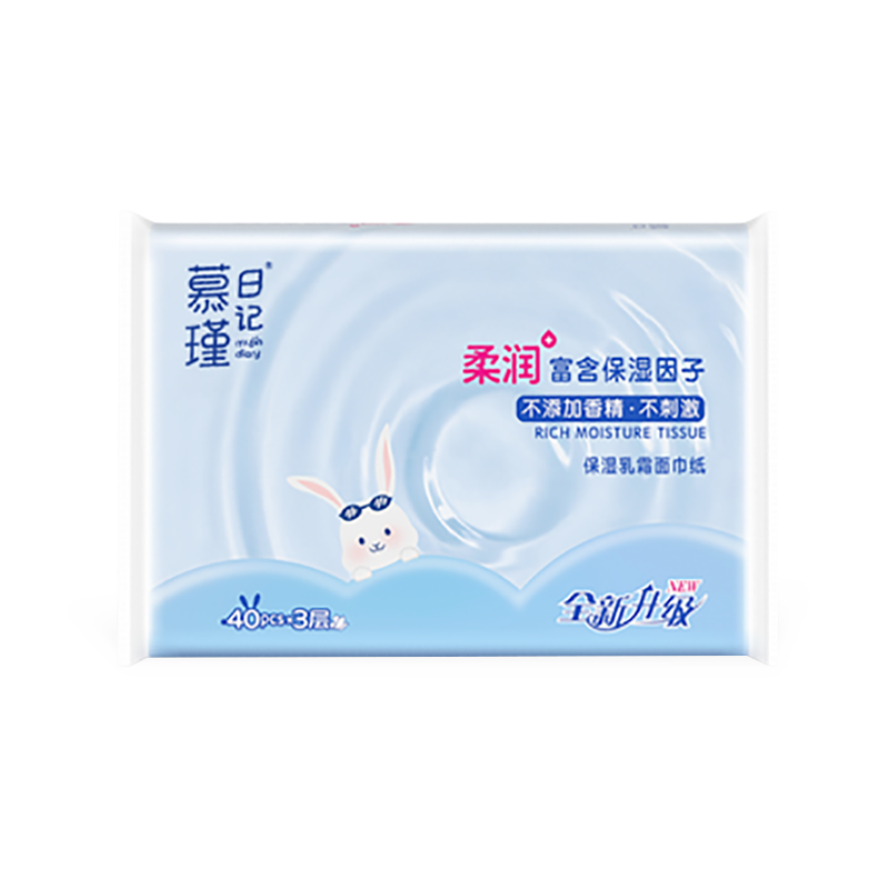 Long-lasting Hydration High-Performance Moisturizing Tissue