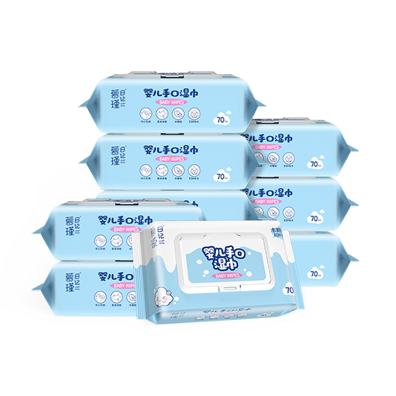 Gentle on Skin Gentle Mild and Non-Irritating Baby Cleaning Wipes